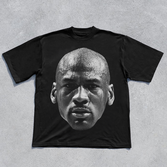 'THE JORDAN DRIVE' HEAVYWEIGHT BLACK T-SHIRT