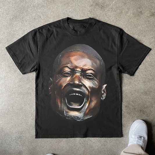 D. WADE 'STATUE' HEAVYWEIGHT BLACK T-SHIRT