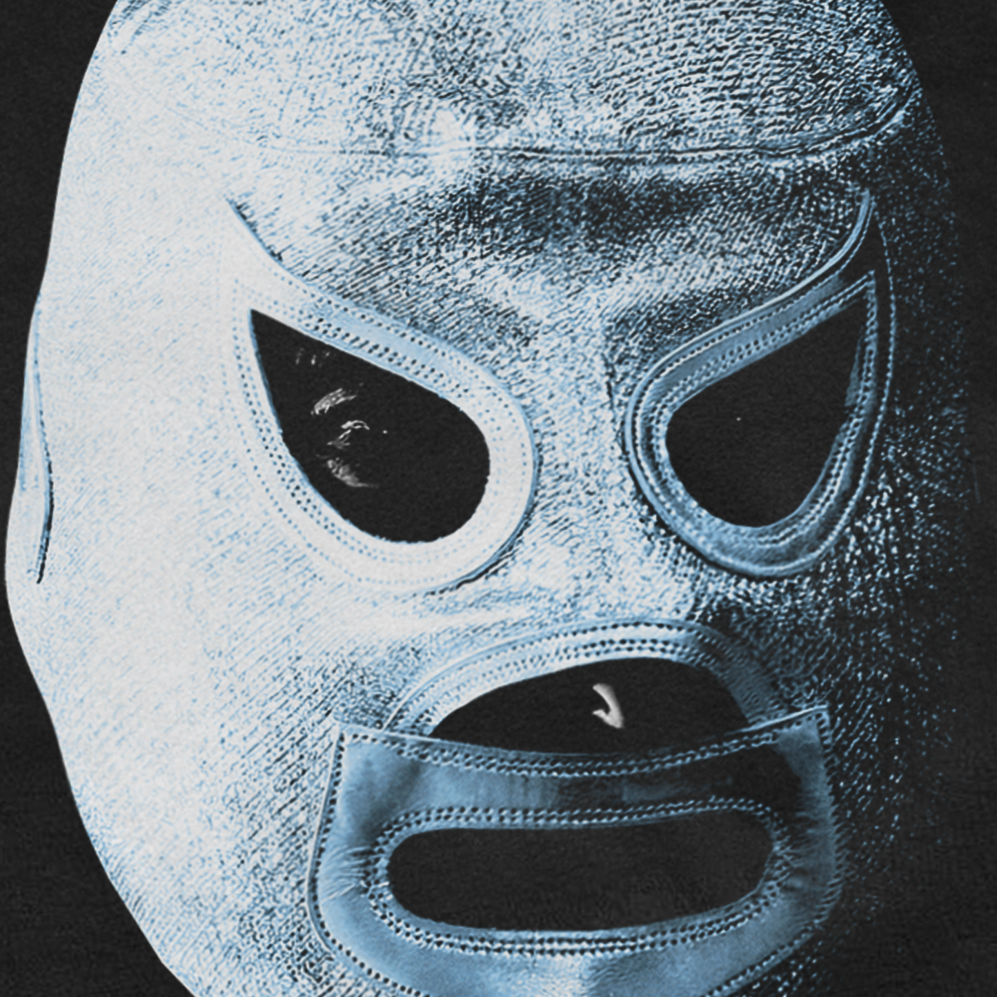 'EL SANTO LIVES' HEAVYWEIGHT BLACK T-SHIRT