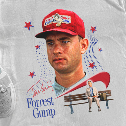 FORREST GUMP HEAVYWEIGHT WHITE T-SHIRT