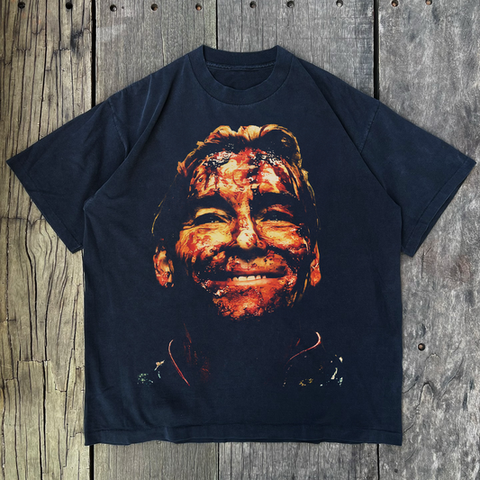 'THE ONLY MAN IN THE SKY' HEAVYWEIGHT BLACK T-SHIRT