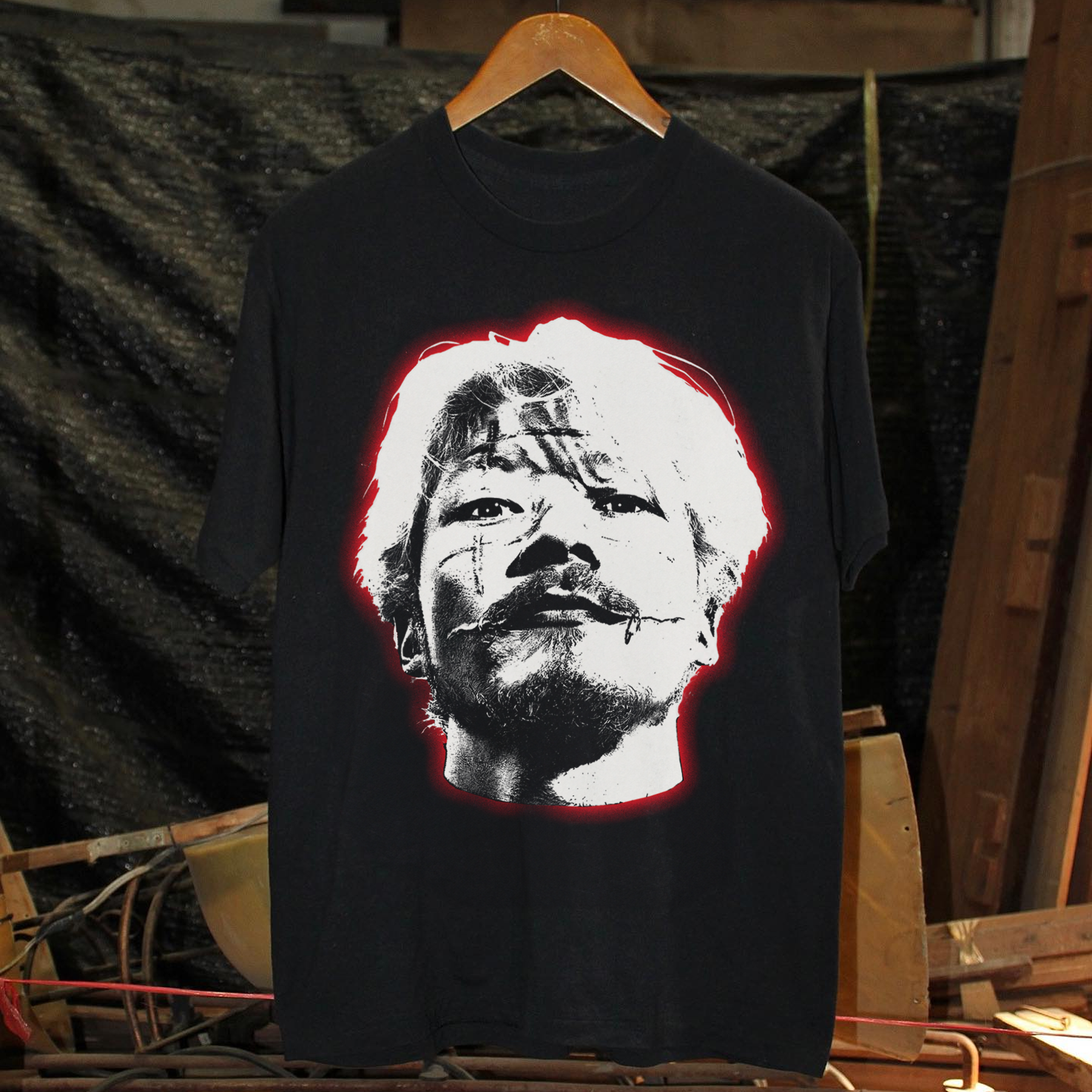Ichi The Killer' Heavyweight Black T-Shirt – Big Head Vintage