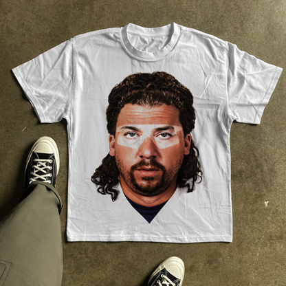 'KENNY F*CKING POWERS' HEAVYWEIGHT WHITE T-SHIRT