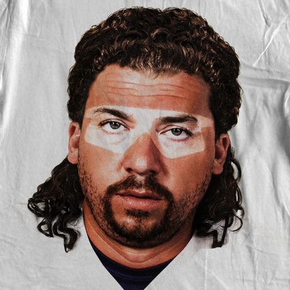 'KENNY F*CKING POWERS' HEAVYWEIGHT WHITE T-SHIRT