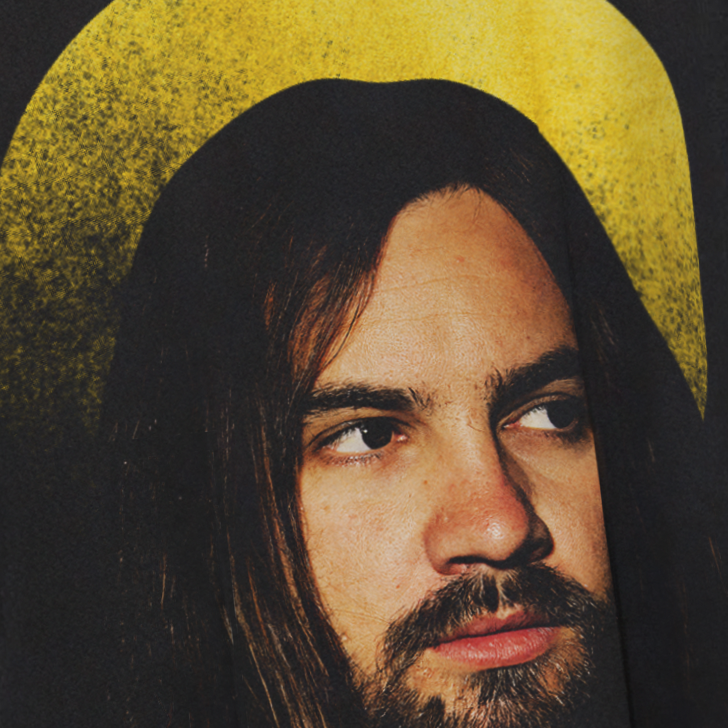 KEVIN PARKER 'SAINT' HEAVYWEIGHT BLACK T-SHIRT