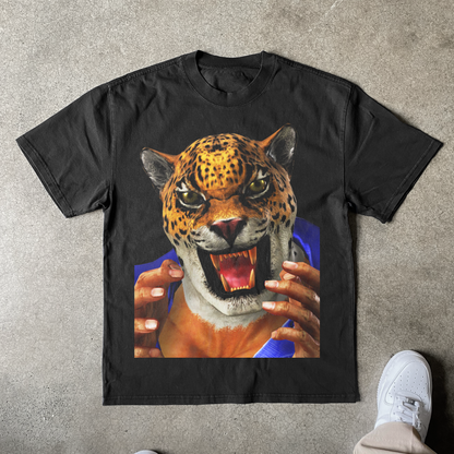 'KING' TEKKEN HEAVYWEIGHT BLACK T-SHIRT