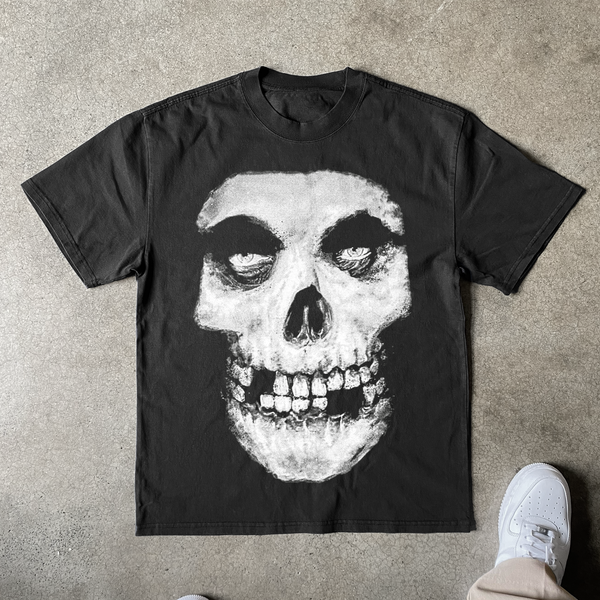 Misfits 'Crimson Ghost' Heavyweight Black T-Shirt – Big Head Vintage