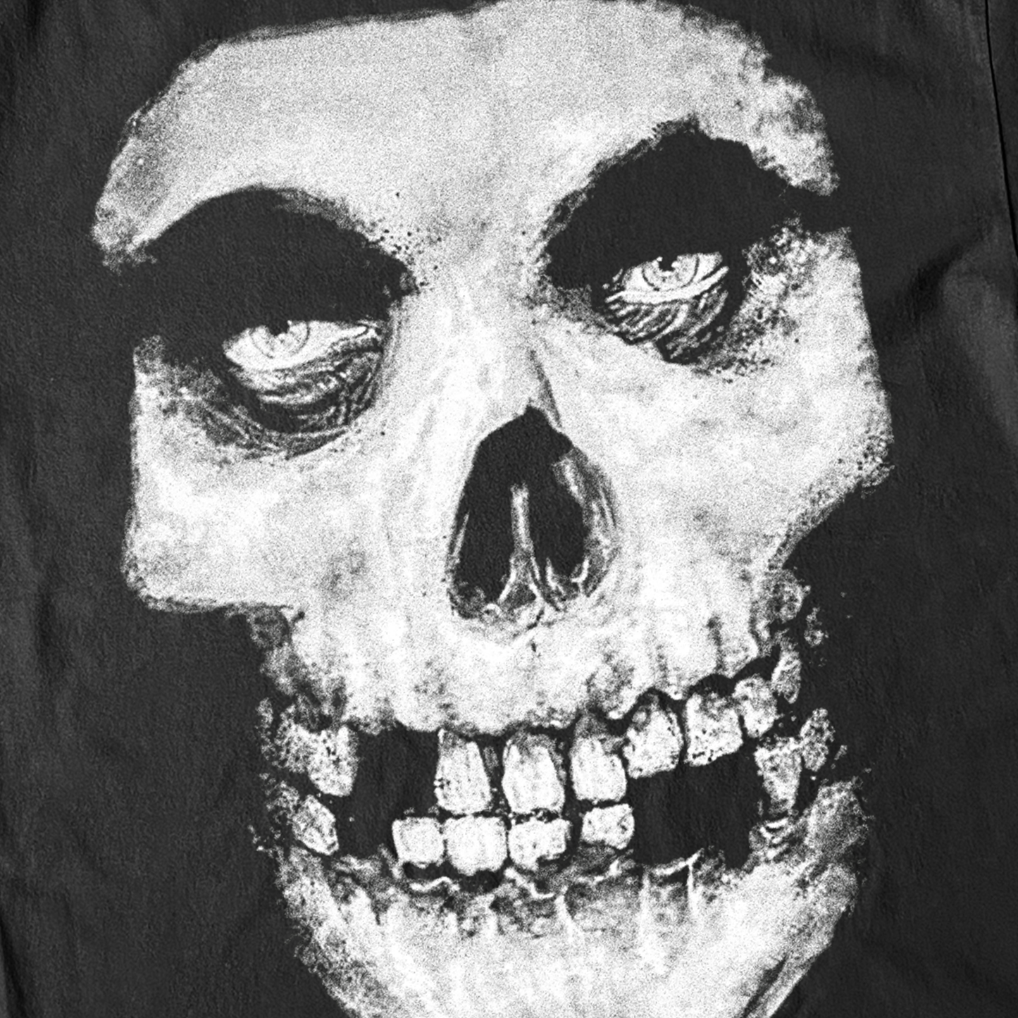 MISFITS 'CRIMSON GHOST' HEAVYWEIGHT BLACK T-SHIRT