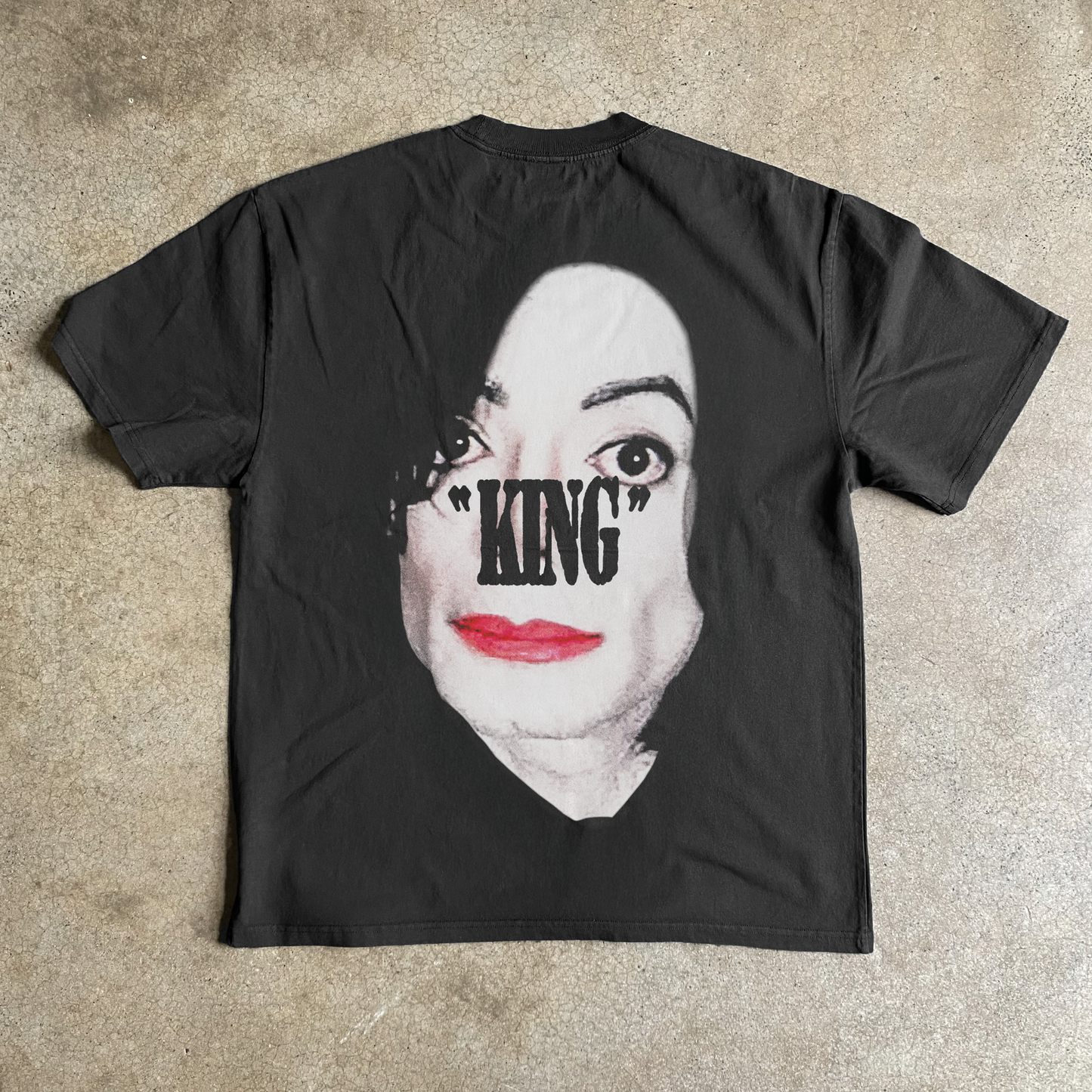 JACKSON 'KING' HEAVYWEIGHT BLACK T-SHIRT