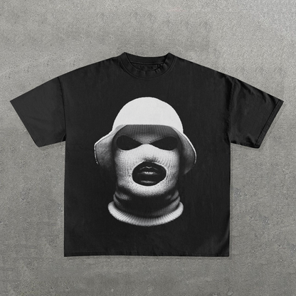 'OXYMORON' HEAVYWEIGHT BLACK T-SHIRT