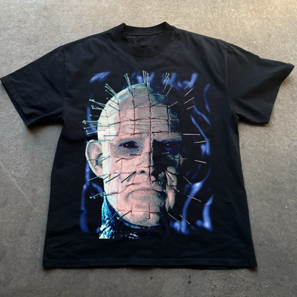 'PINHEAD' HEAVYWEIGHT BLACK T-SHIRT