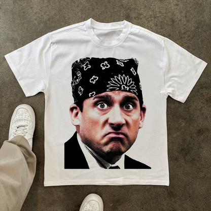 'PRISON MIKE' HEAVYWEIGHT WHITE T-SHIRT