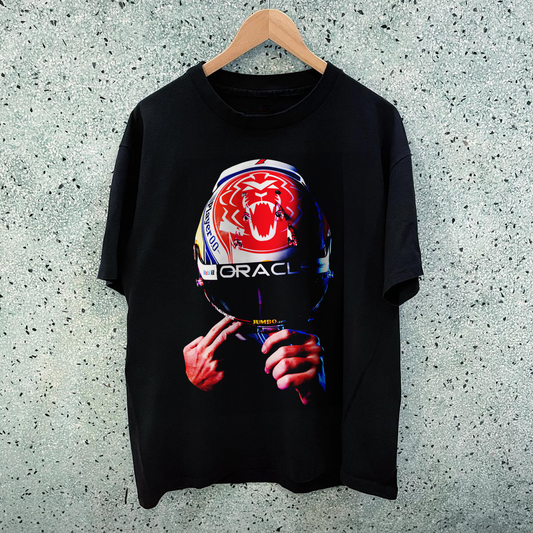 'THE DUTCH LION' HEAVYWEIGHT BLACK T-SHIRT