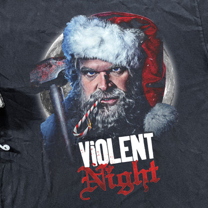 VIOLENT NIGHT HEAVYWEIGHT BLACK T-SHIRT