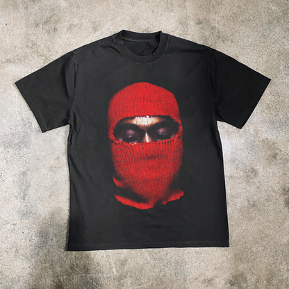 Yeezus Balaclava Heavyweight Black Tee