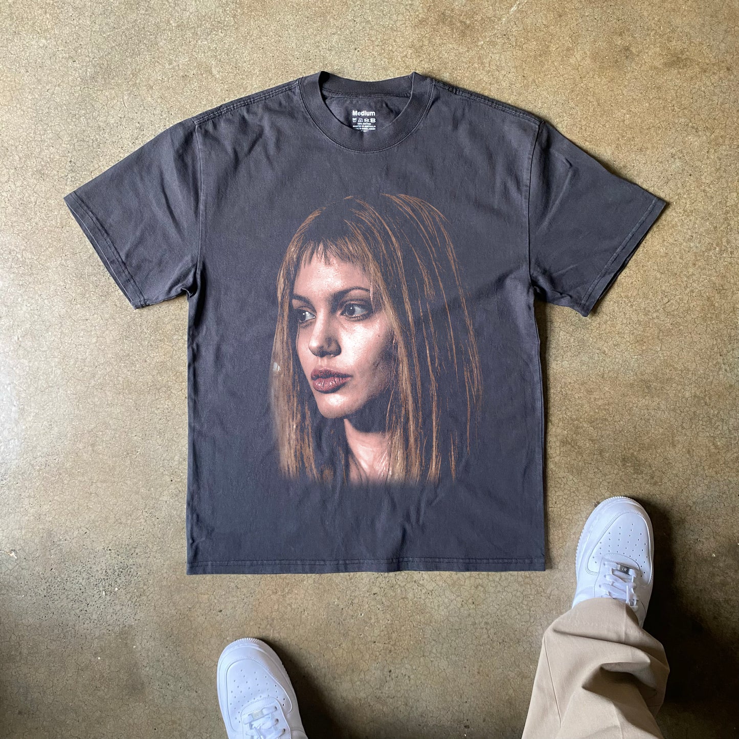 Girl Interrupted - Risa Rowe Heavyweight Black T-Shirt