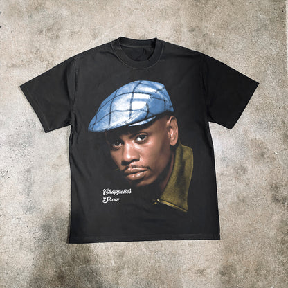 CHAPPELLES SHOW HEAVYWEIGHT BLACK T-SHIRT