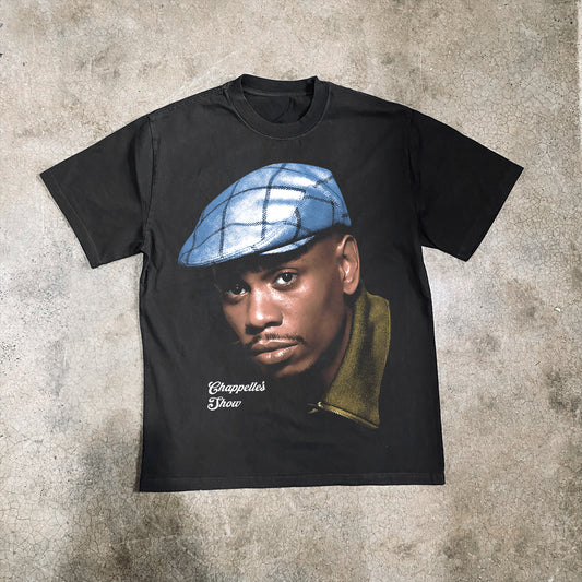 CHAPPELLES SHOW HEAVYWEIGHT BLACK T-SHIRT