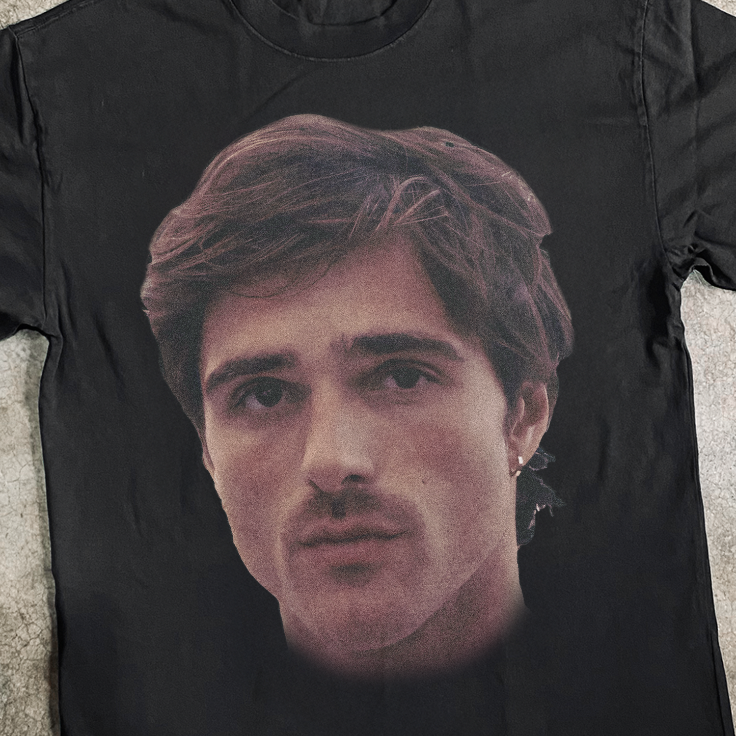 Jacob Elordi 'That Stare' Heavy Faded Black Tee