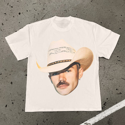 DOM DOLLA 'DUST' HEAVYWEIGHT BONE T-SHIRT