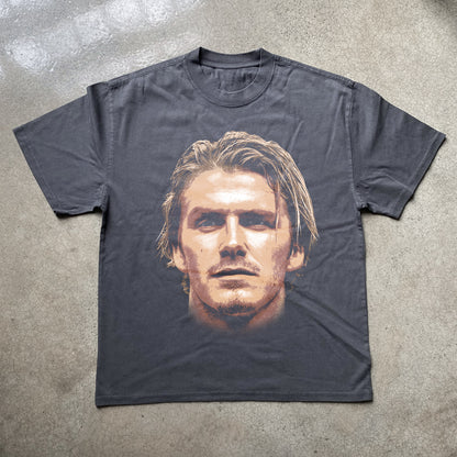 David Beckham Prime Heavyweight Black T-Shirt
