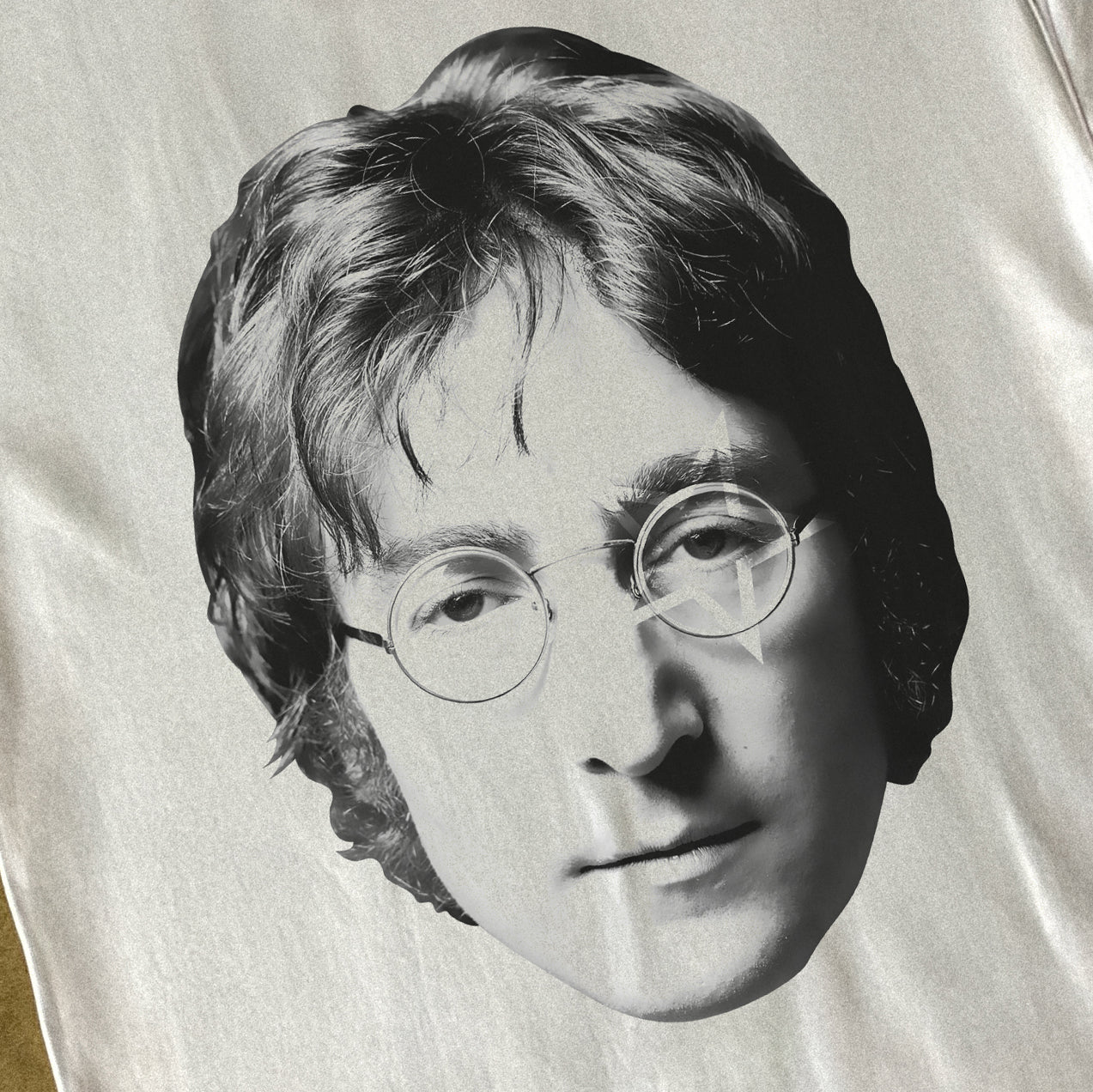 LENON I'M THE WALRUS - BIG HEAD HEAVYWEIGHT WHITE T-SHIRT
