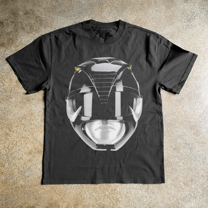 'BLACK RANGER' HEAVY BLACK T-SHIRT
