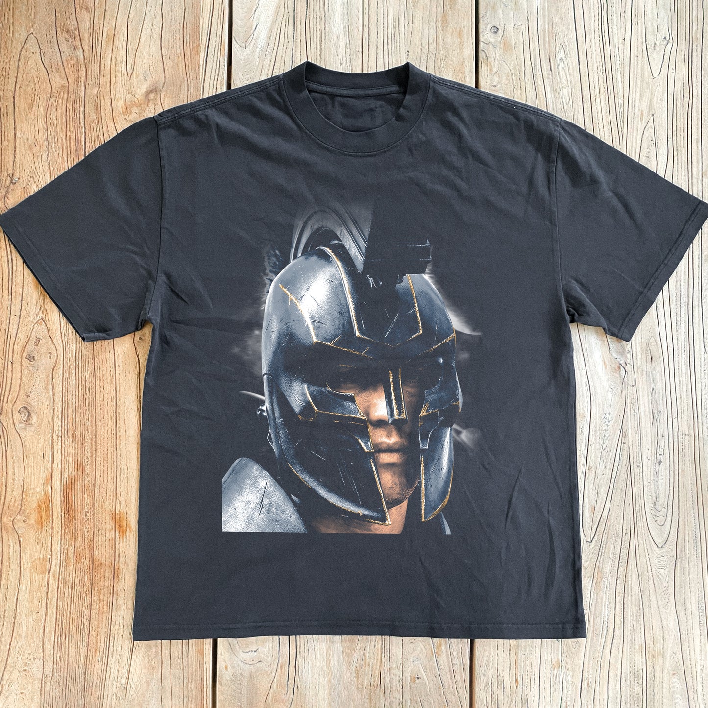 Agamemnon The Odyssey Heavyweight Black T-Shirt