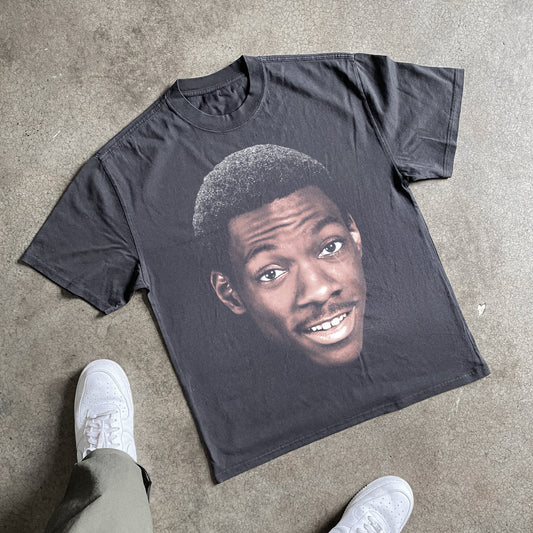 EDDIE MURPHY BIG HEAD HEAVYWEIGHT BLACK T-SHIRT