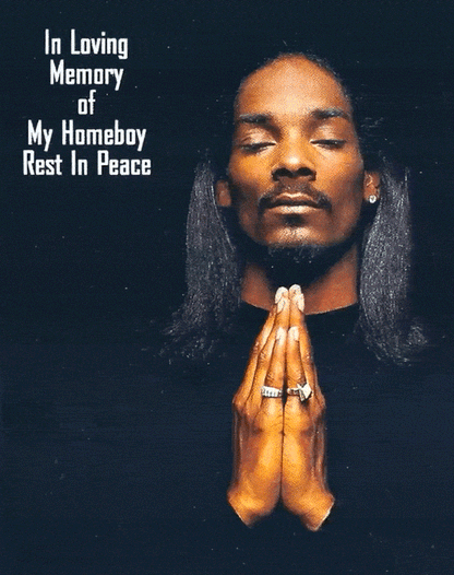 SNOOP DOGG DOGGFATHER PRAYER HEAVYWEIGHT BLACK TEE