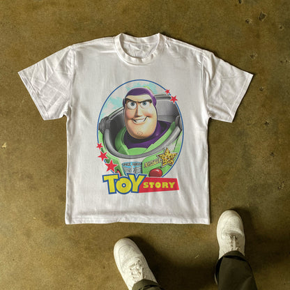 Buzz Lightyear Heavyweight White T-Shirt
