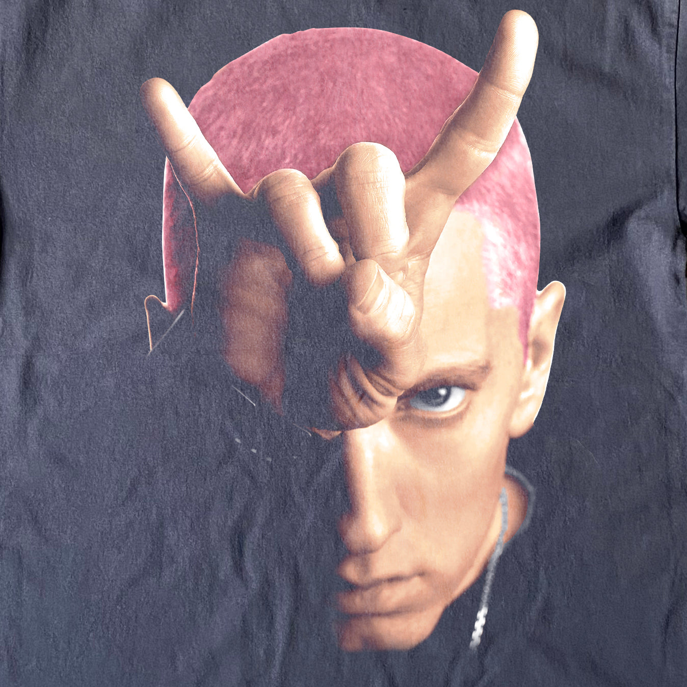 SLIM SHADY HEAVYWEIGHT BLACK T-SHIRT