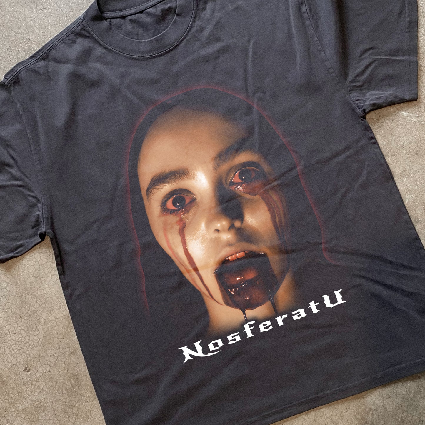 Nosferatu - Ellen Hutter Heavyweight Black T-Shirt