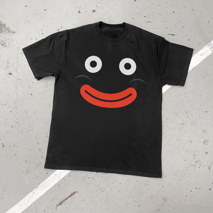 'Mr Popo' Heavy Faded Black Tee