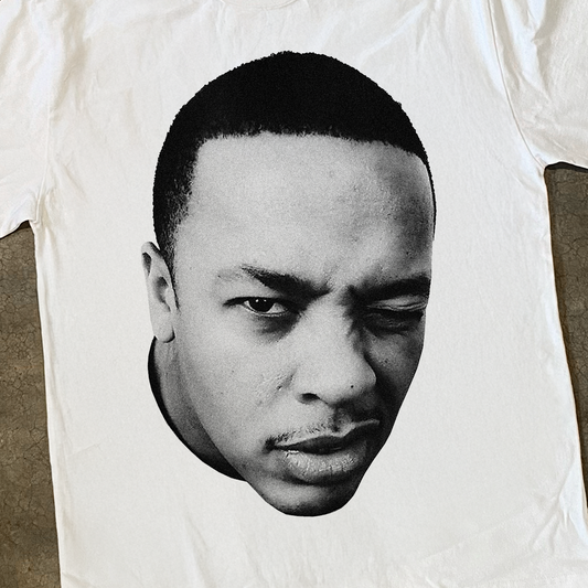 'DRE DAY' HEAVY FADED WHITE TEE
