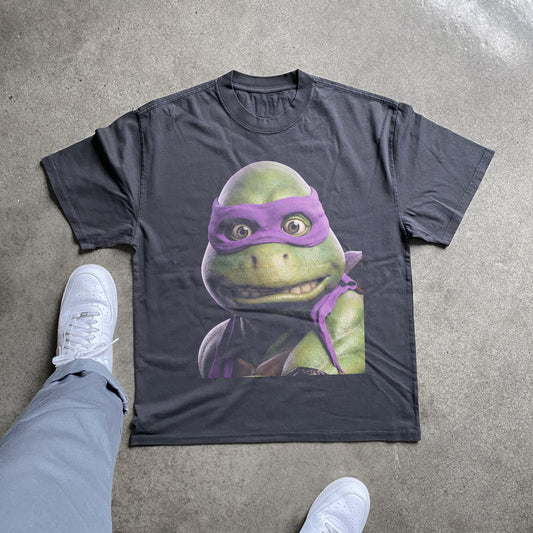Donatello - TMNT 2 Heavyweight Black T-Shirt