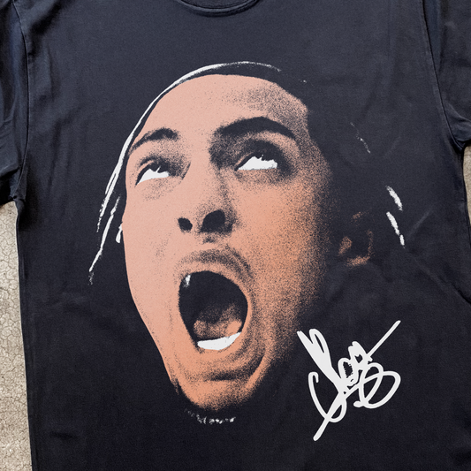 'NOA ESSENGUE' HEAVY BLACK TEE