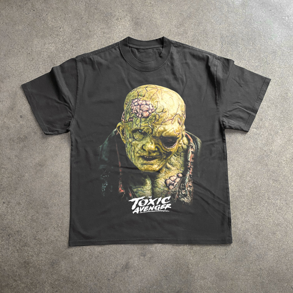 Toxic Avanger Heavyweight Black T-Shirt