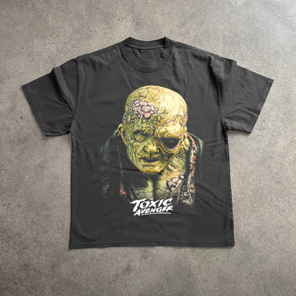 Toxic Avanger Heavyweight Black T-Shirt