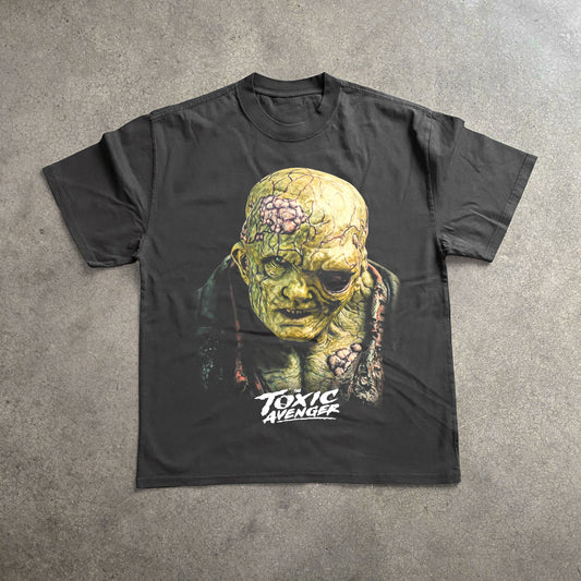 Toxic Avanger Heavyweight Black T-Shirt