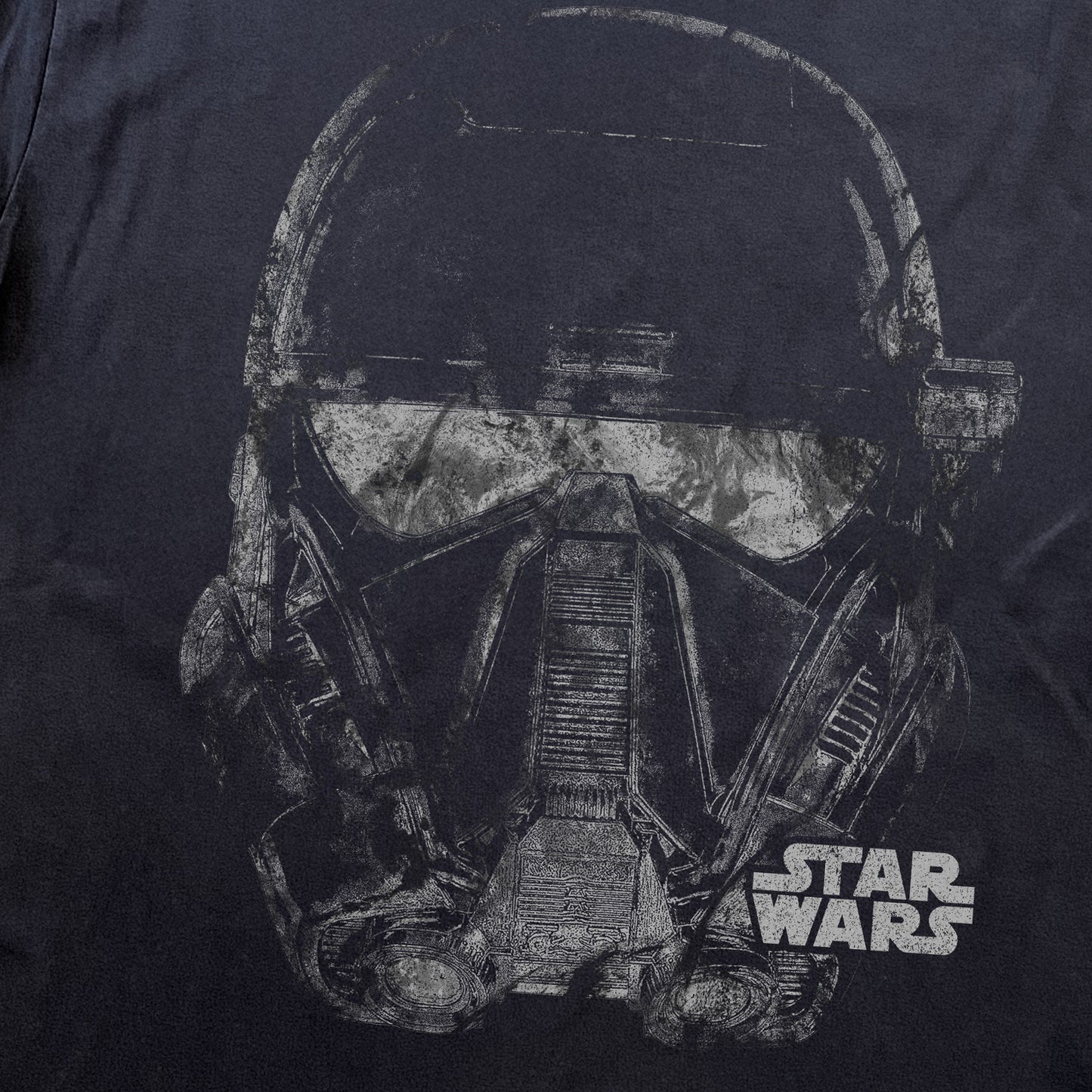 STAR WARS DEATH TROOPER VINTAGE HEAVYWEIGHT BLACK T-SHIRT