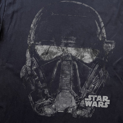 STAR WARS DEATH TROOPER VINTAGE HEAVYWEIGHT BLACK T-SHIRT