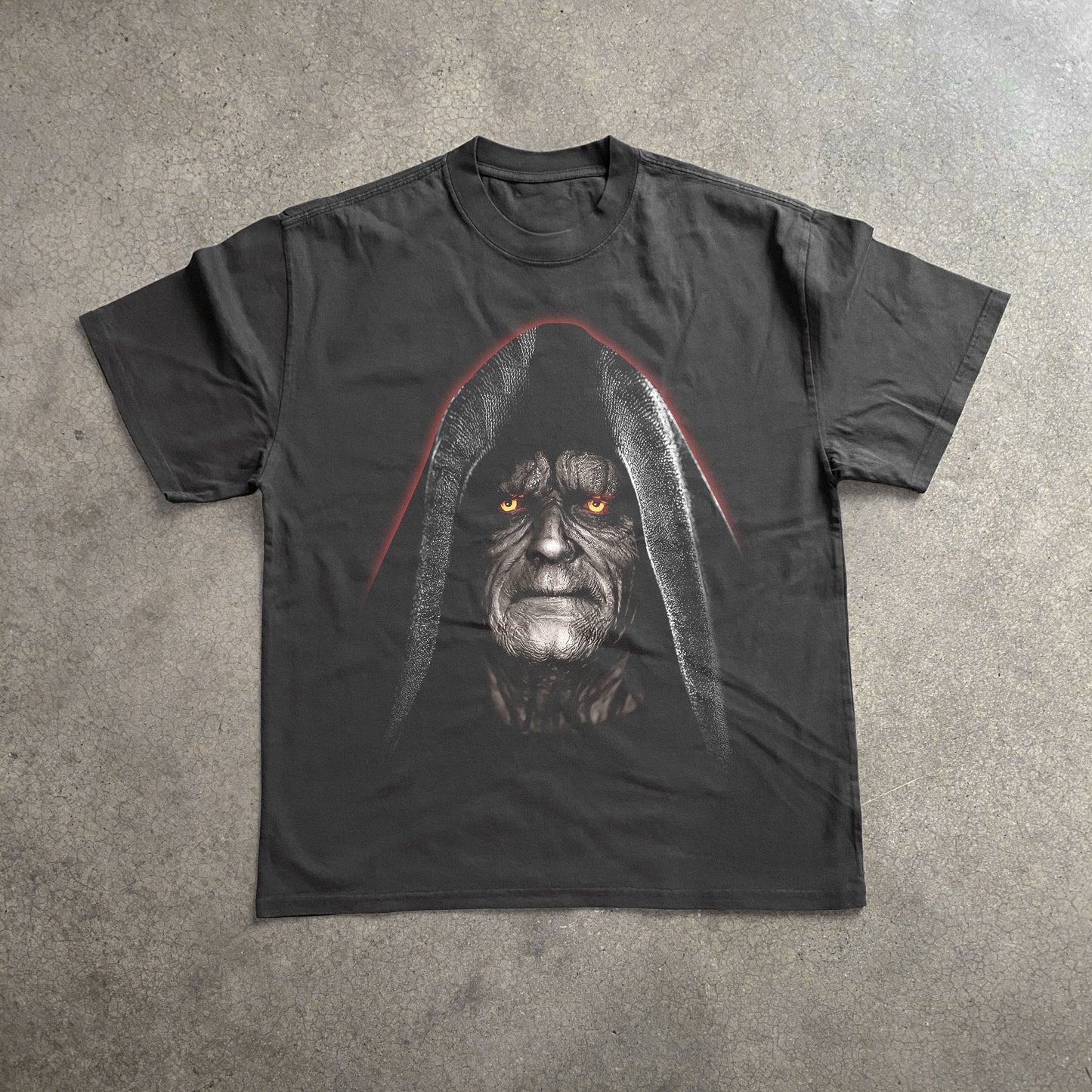 Darth Sidious Heavyweight Black T-Shirt