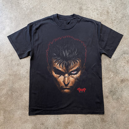 Berserk Guts Heavyweight Black Tee