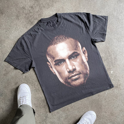 Black Jag - Carlos Ulberg Heavyweight Black T-Shirt