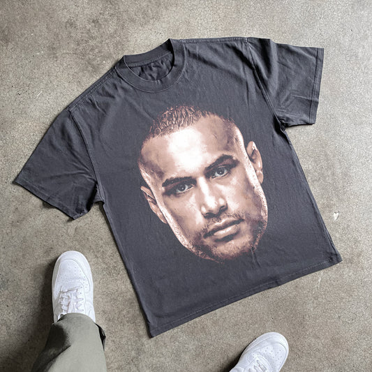 Black Jag - Carlos Ulberg Heavyweight Black T-Shirt