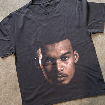 The Alien - Victor Wembanyama Heavyweight Black T-Shirt