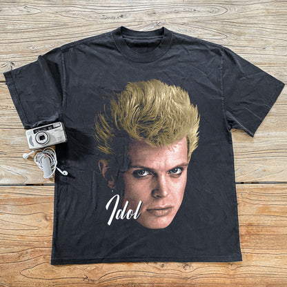 The Idol Billy Heavyweight Black T-Shirt