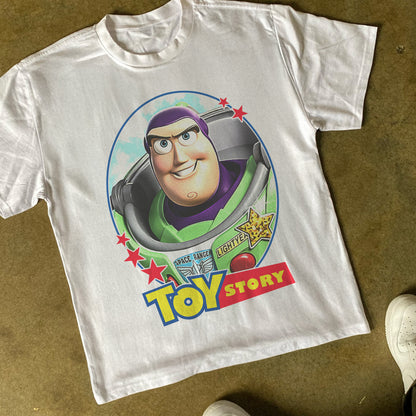 Buzz Lightyear Heavyweight White T-Shirt