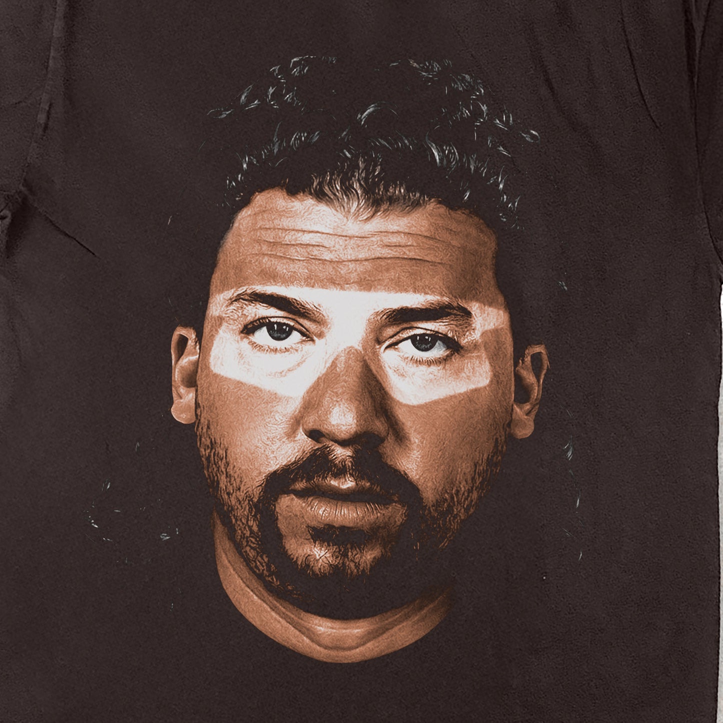 'KENNY F*CKING POWERS' HEAVYWEIGHT CHOCOLATE T-SHIRT